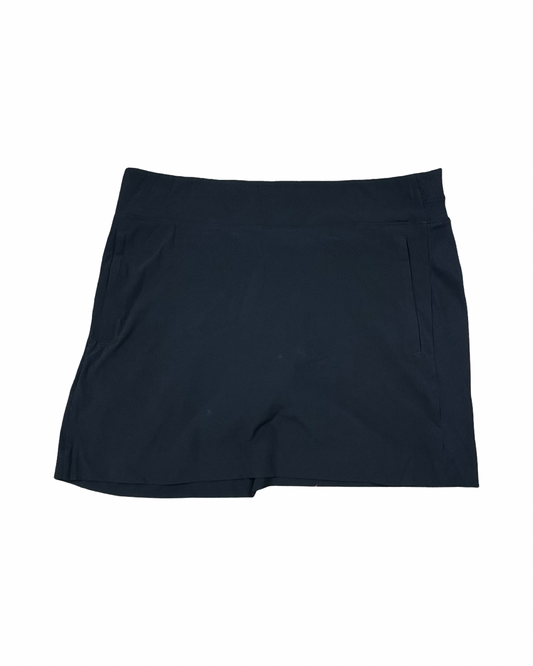 Athletic Skort By Members Mark In Black, Size:L