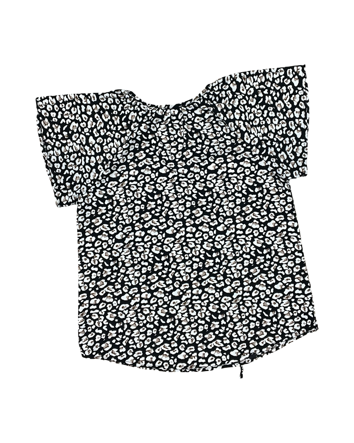 Top Ss By Clothes Mentor In Black & Brown, Size:L