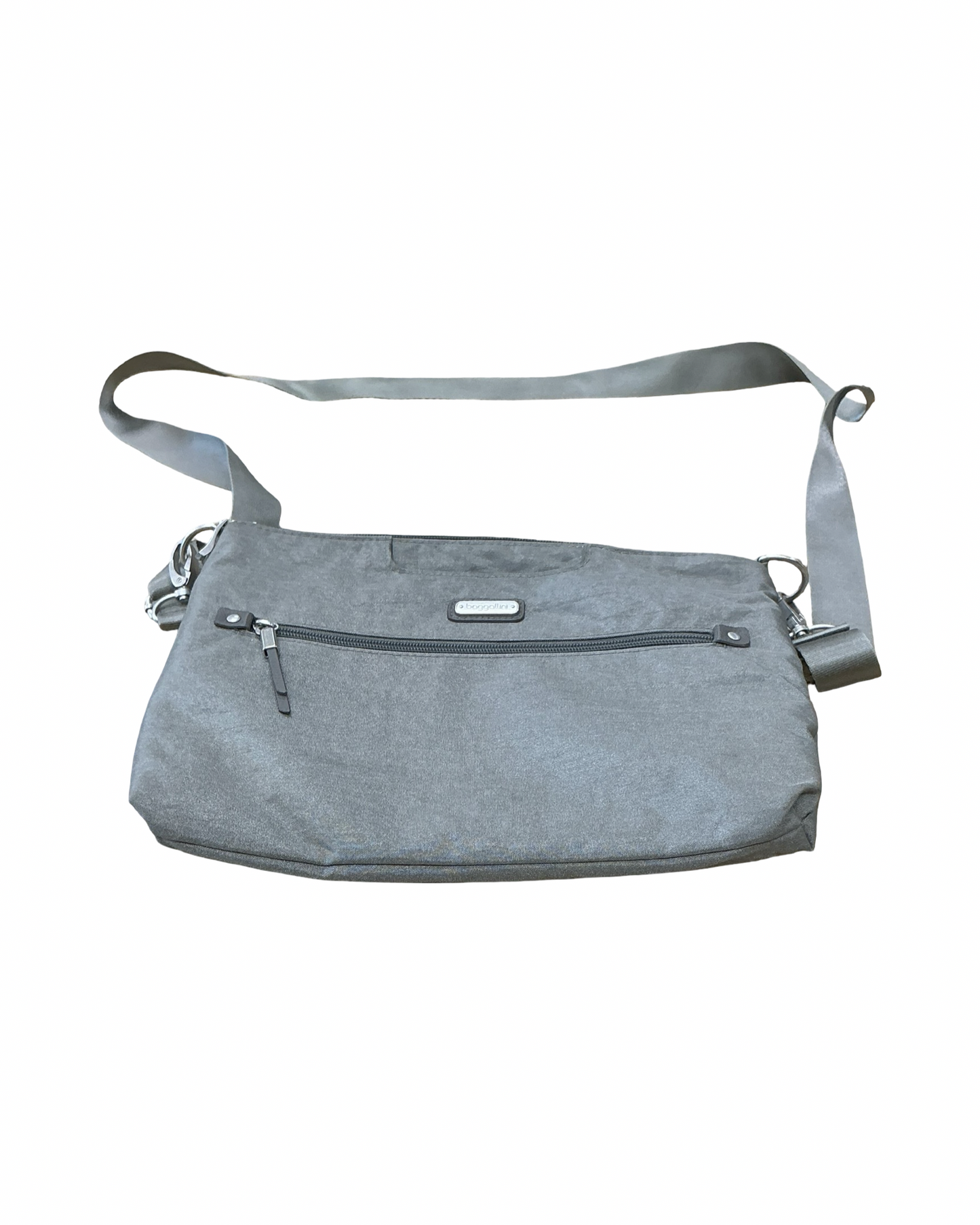 Crossbody By Baggallini In Blue & Grey, Size:Medium