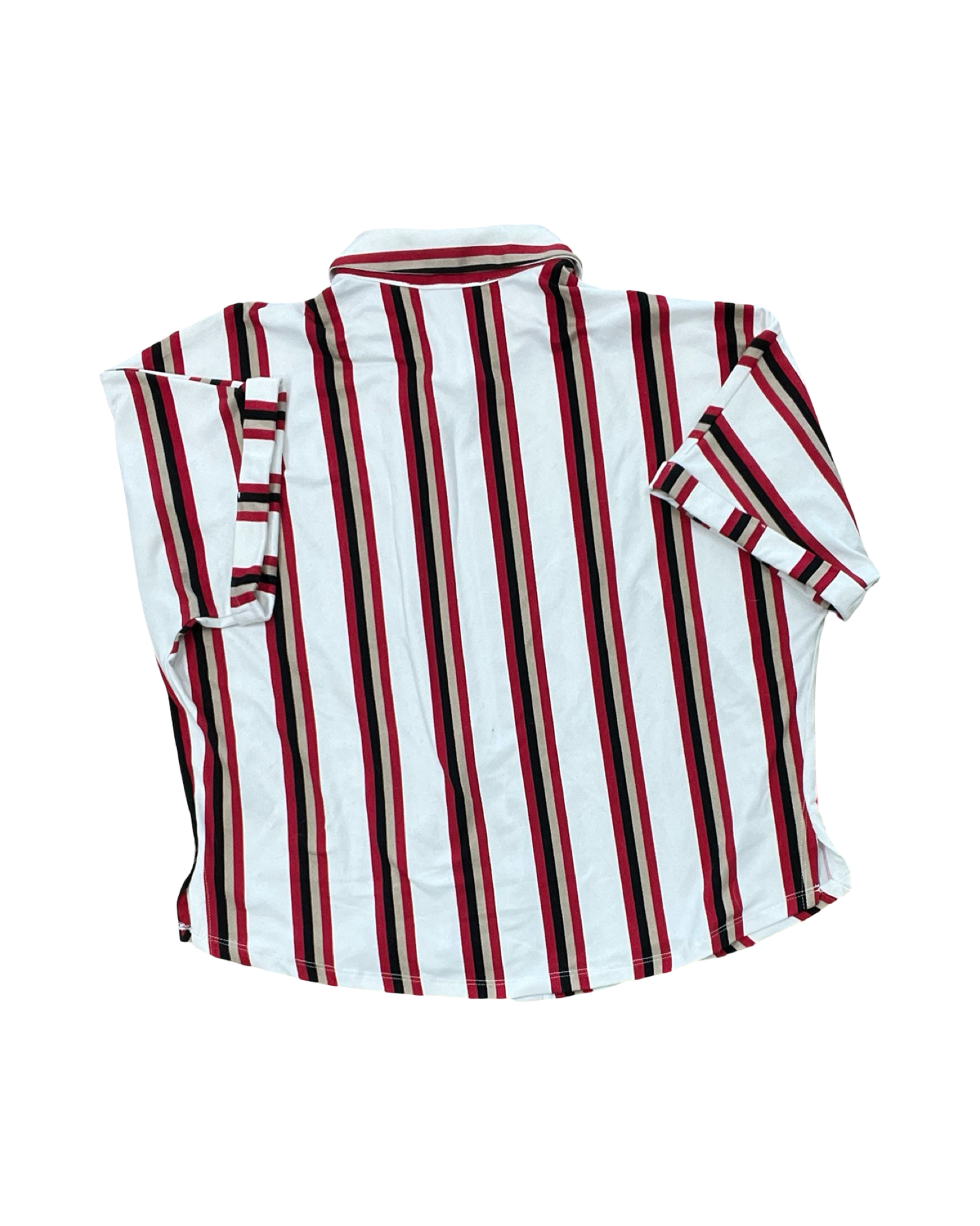 Blouse Ss By Sweet Rain In Red & White, Size:L