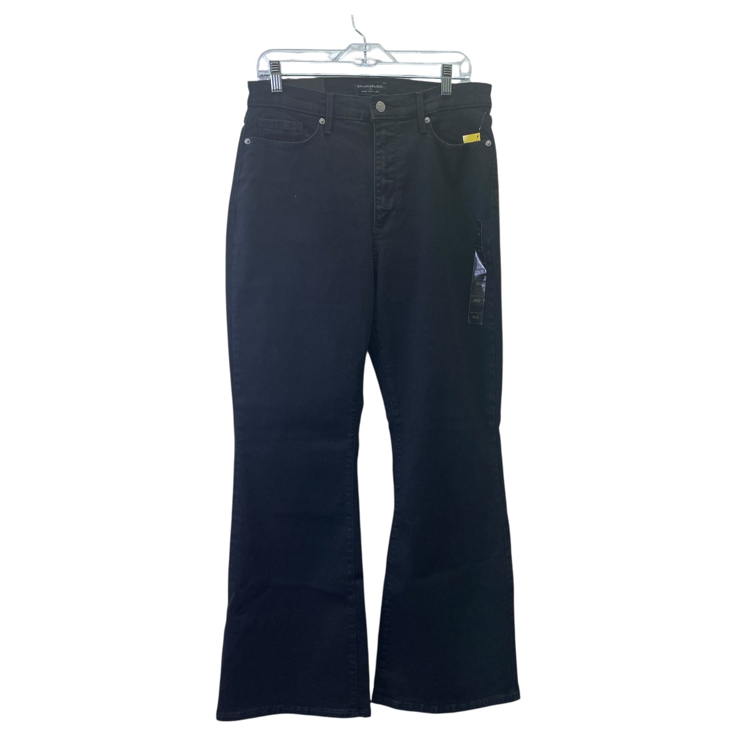 Jeans Boot Cut By Banana Republic In Black, Size:12