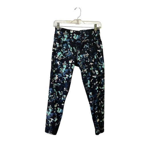 Athletic Capris By Sweaty Betty In Black & Blue, Size:S