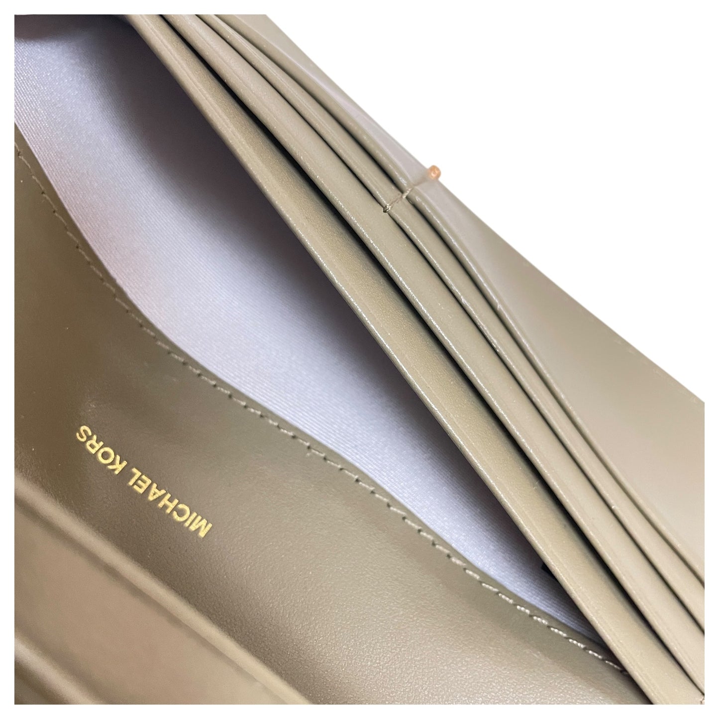 Wallet Designer By Michael Kors In Green, Size:Medium