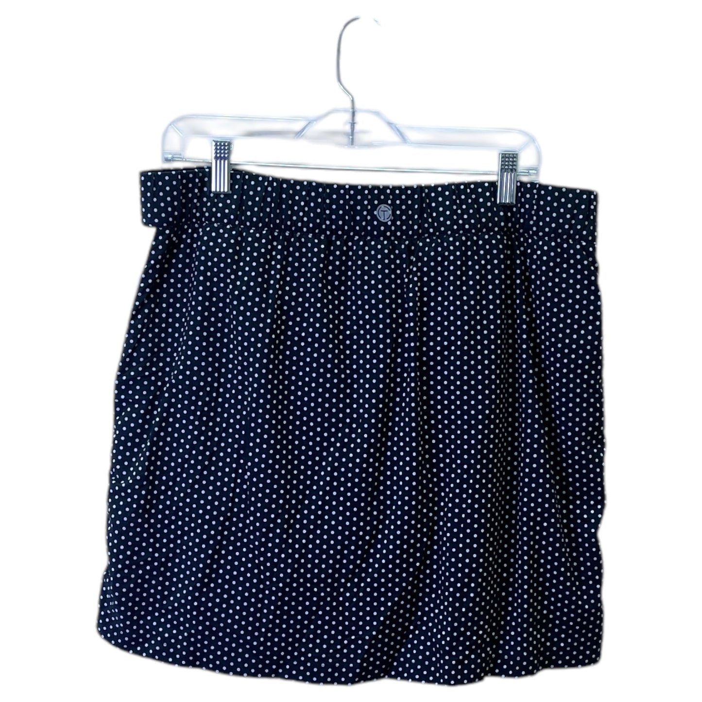 Athletic Skort By Talbots In Black & White, Size:1X