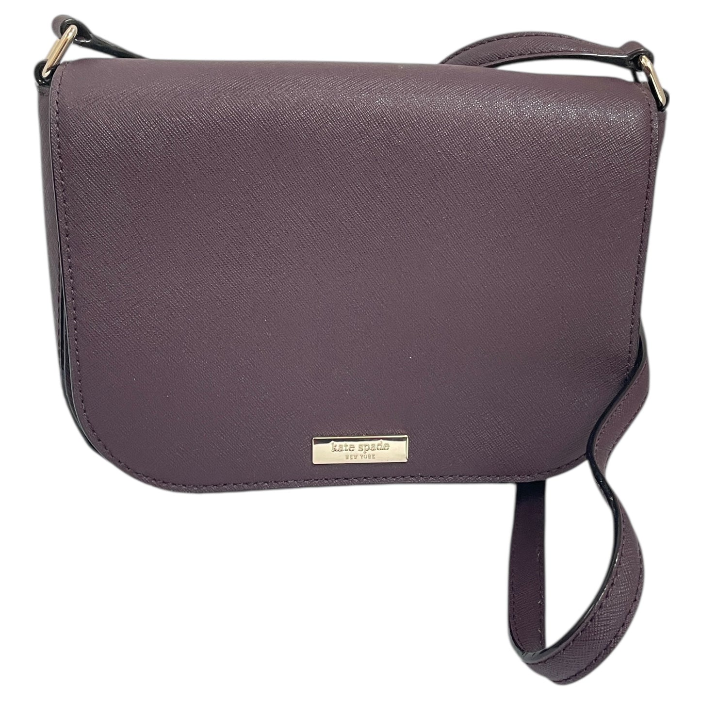 Crossbody Designer By Kate Spade In Purple, Size:Medium