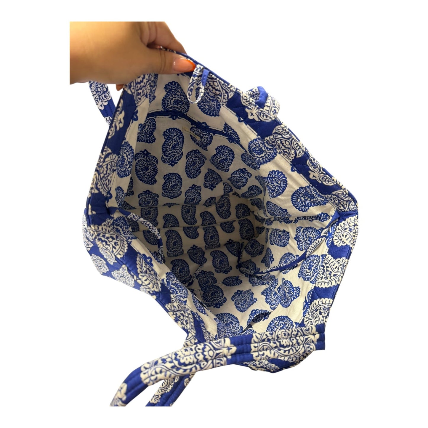 Tote By Vera Bradley In Blue, Size:Large