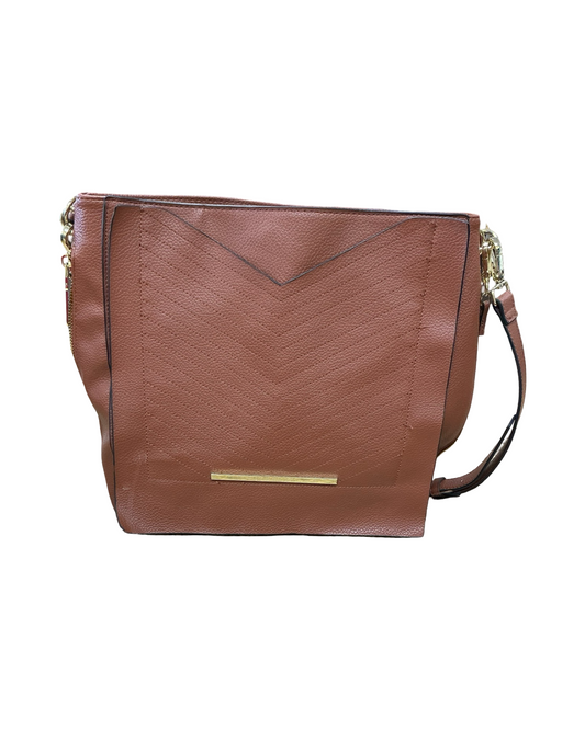Handbag By Steve Madden In Brown, Size:Large