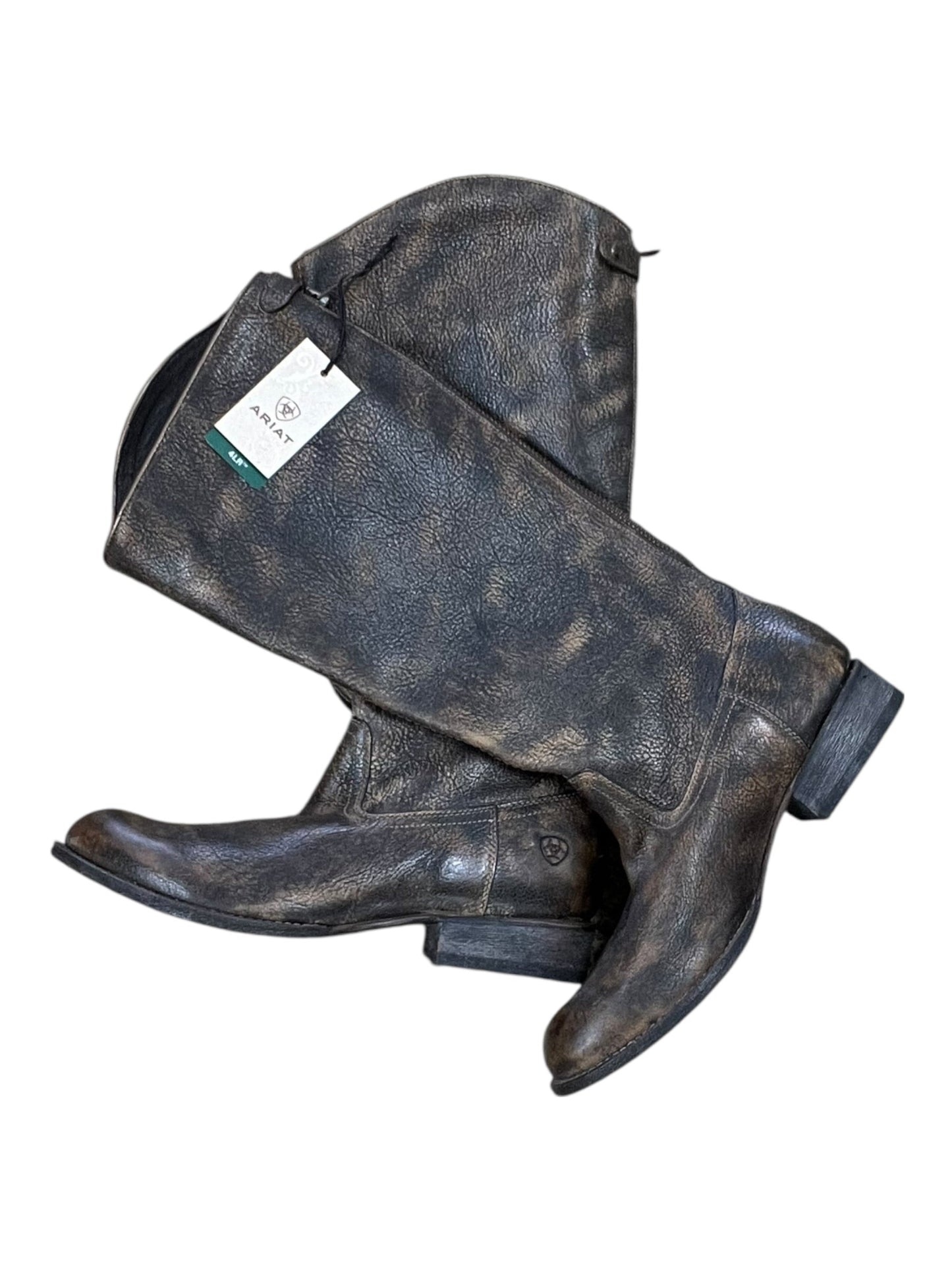 Boots Mid-Calf Flats By Ariat In Brown, Size:10