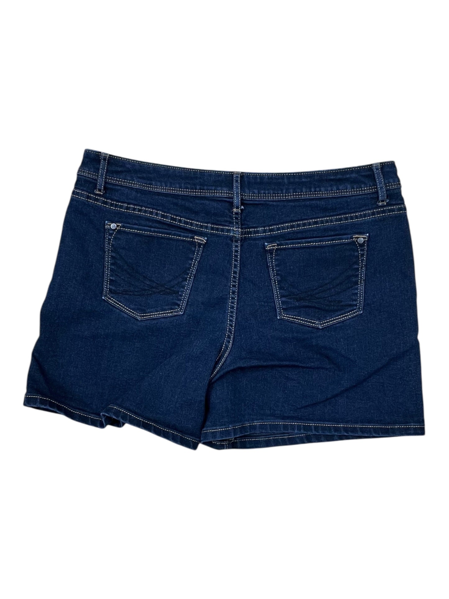 Shorts By Simply Vera In Blue Denim, Size:10