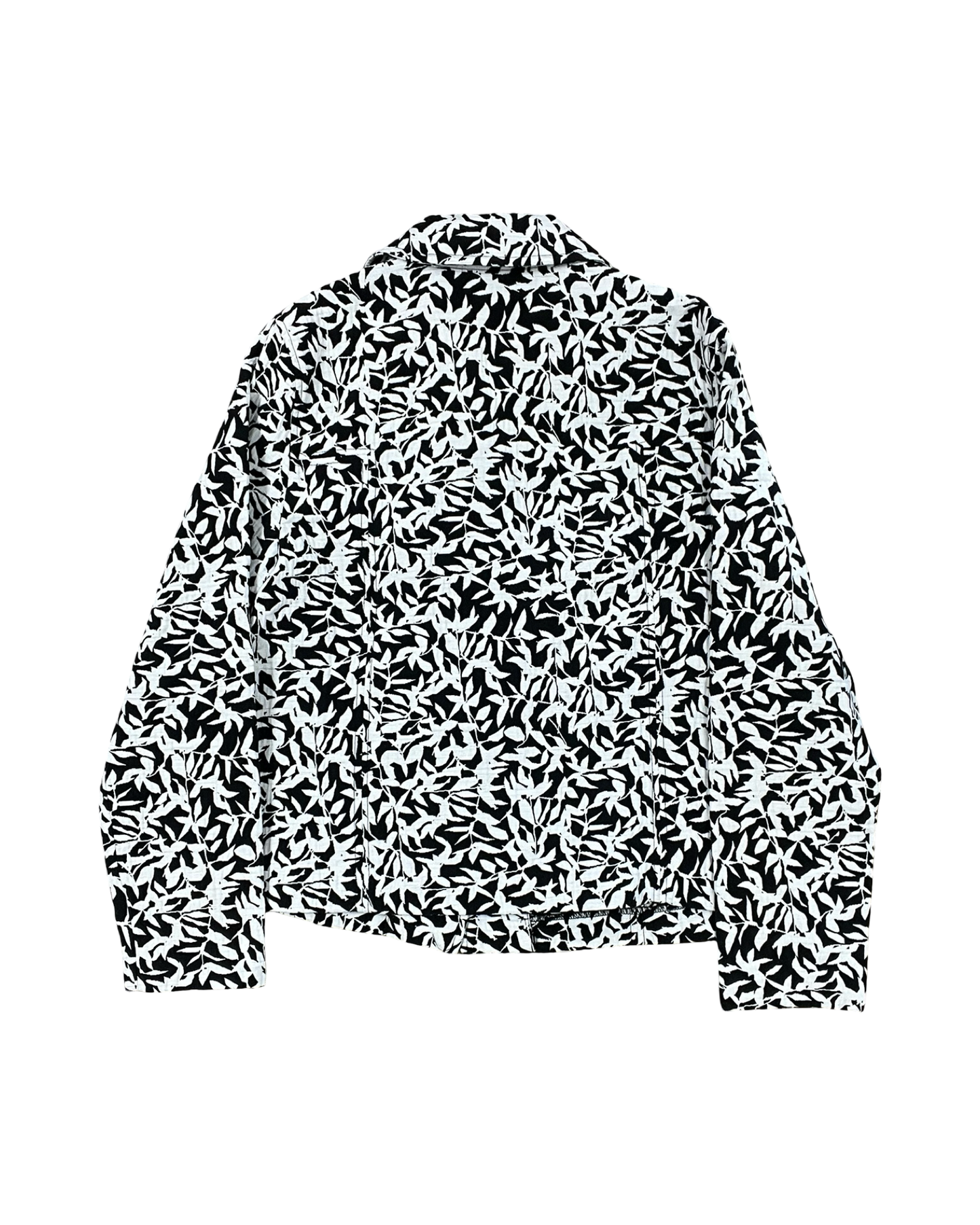 Blazer By Croft And Barrow In Black & White, Size:L
