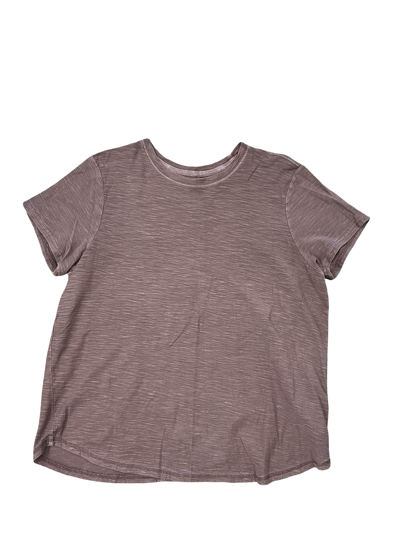 Top Ss Basic By Pilcro In Brown, Size:Xl