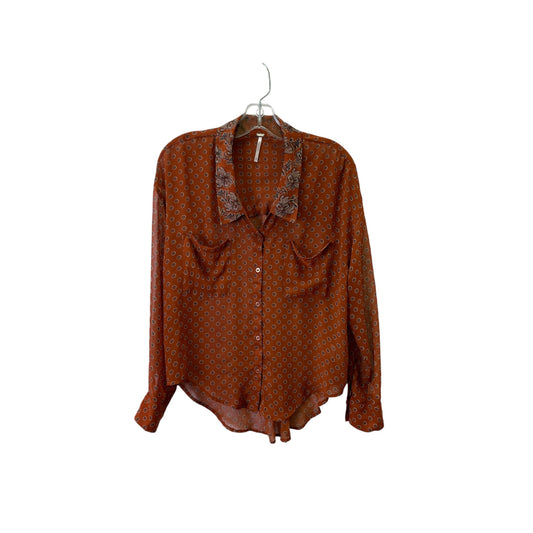 Top Ls By Free People In Brown, Size:Xs