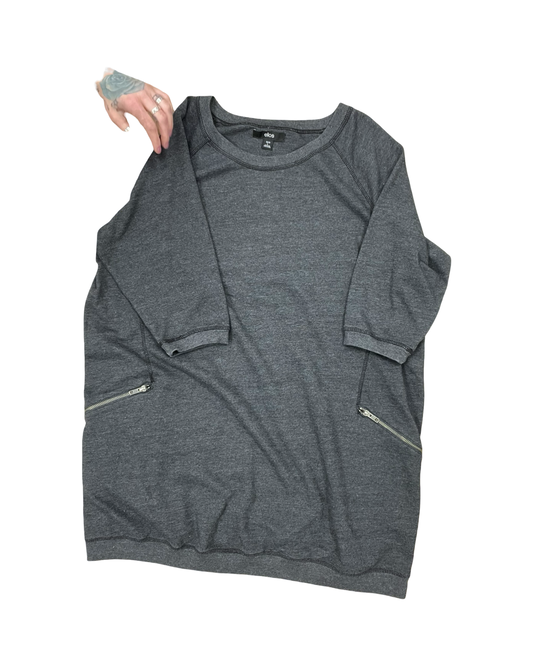 Dress Sweater By Ellos In Grey, Size:L