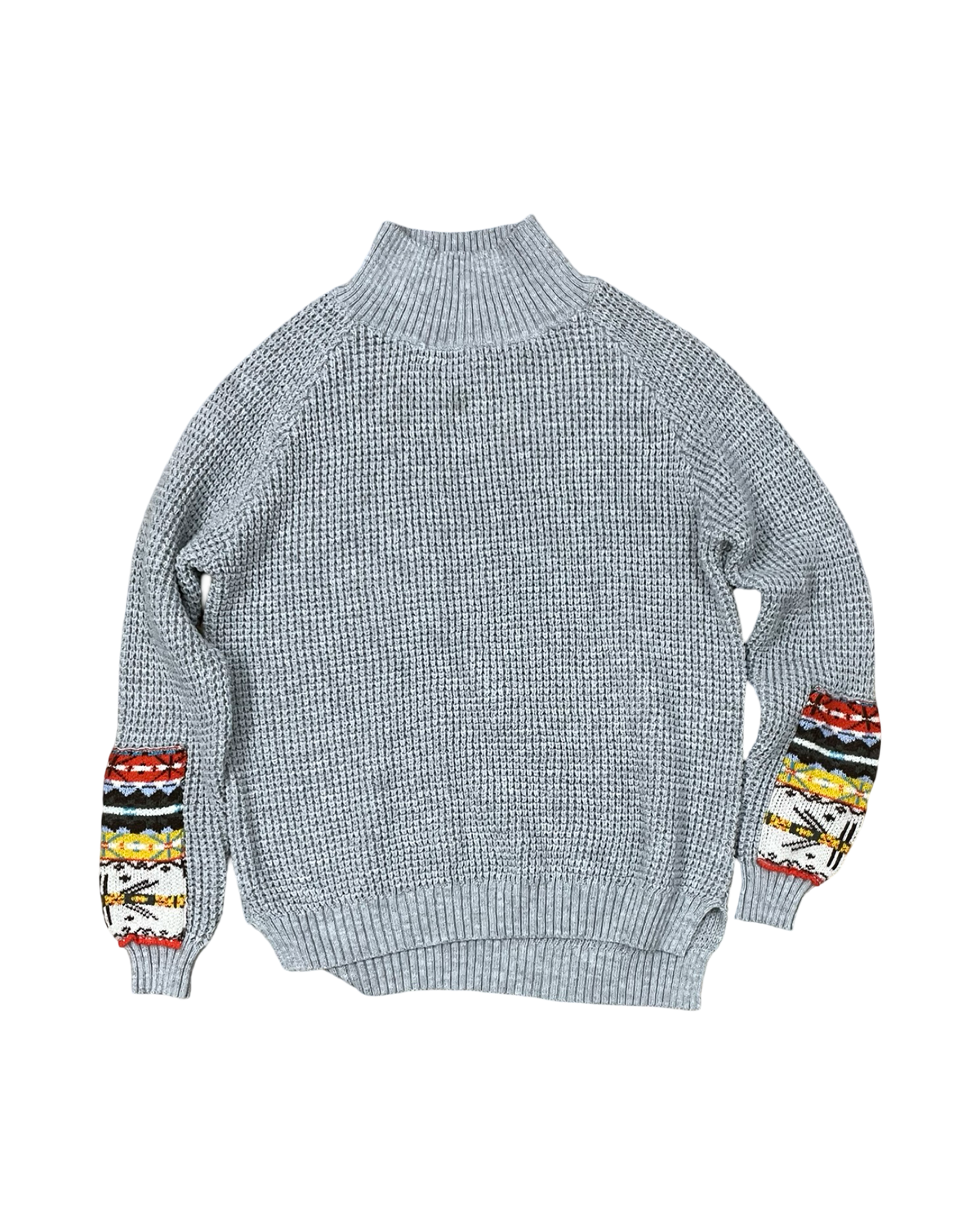 Sweater By Clothes Mentor In Grey, Size:S