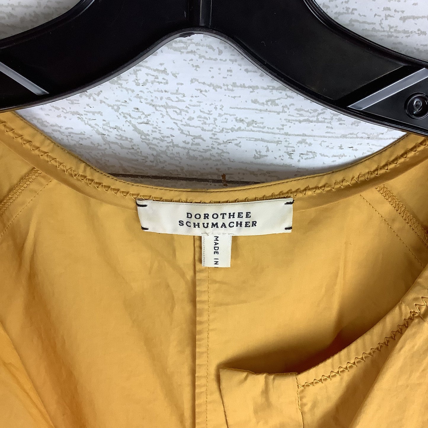 Dress Casual Midi By Clothes Mentor In Yellow, Size: L (brand size 4)