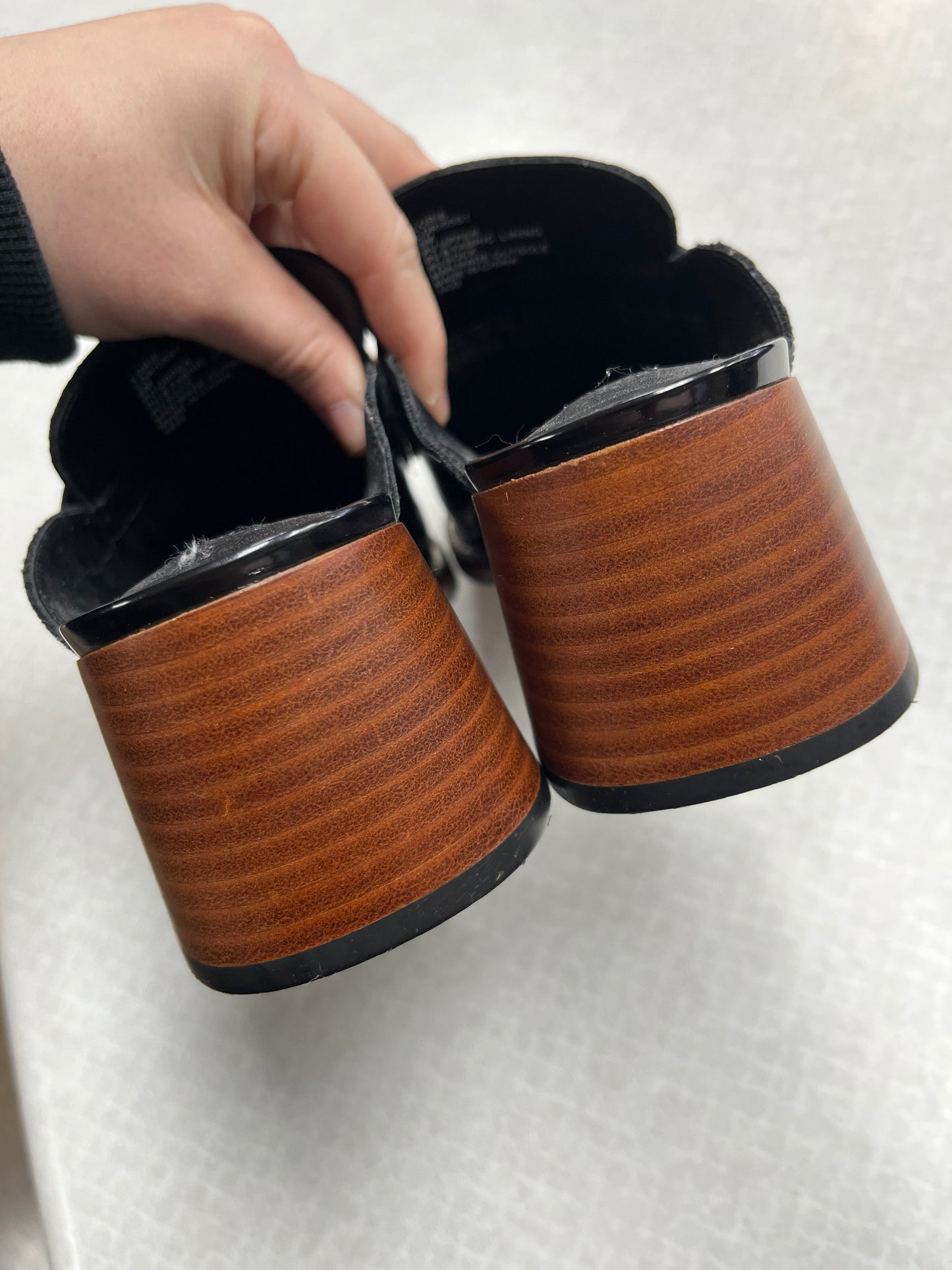 Shoes Heels Block By Steve Madden In Black, Size:6