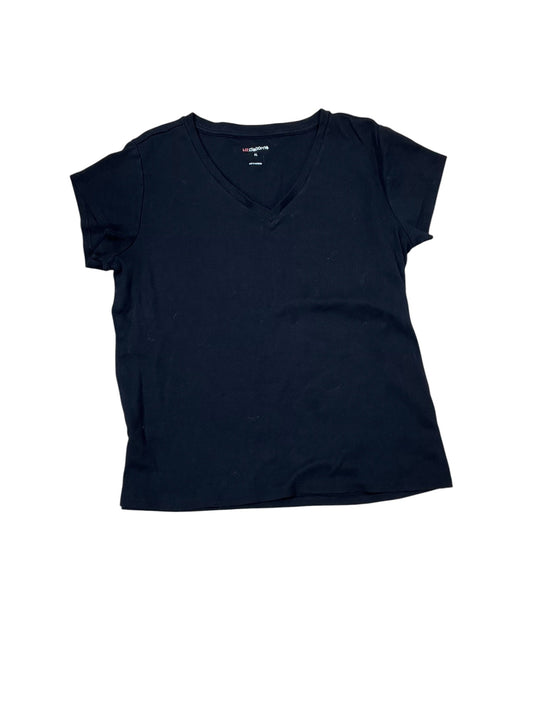Top Ss By Liz Claiborne In Black, Size:Xl