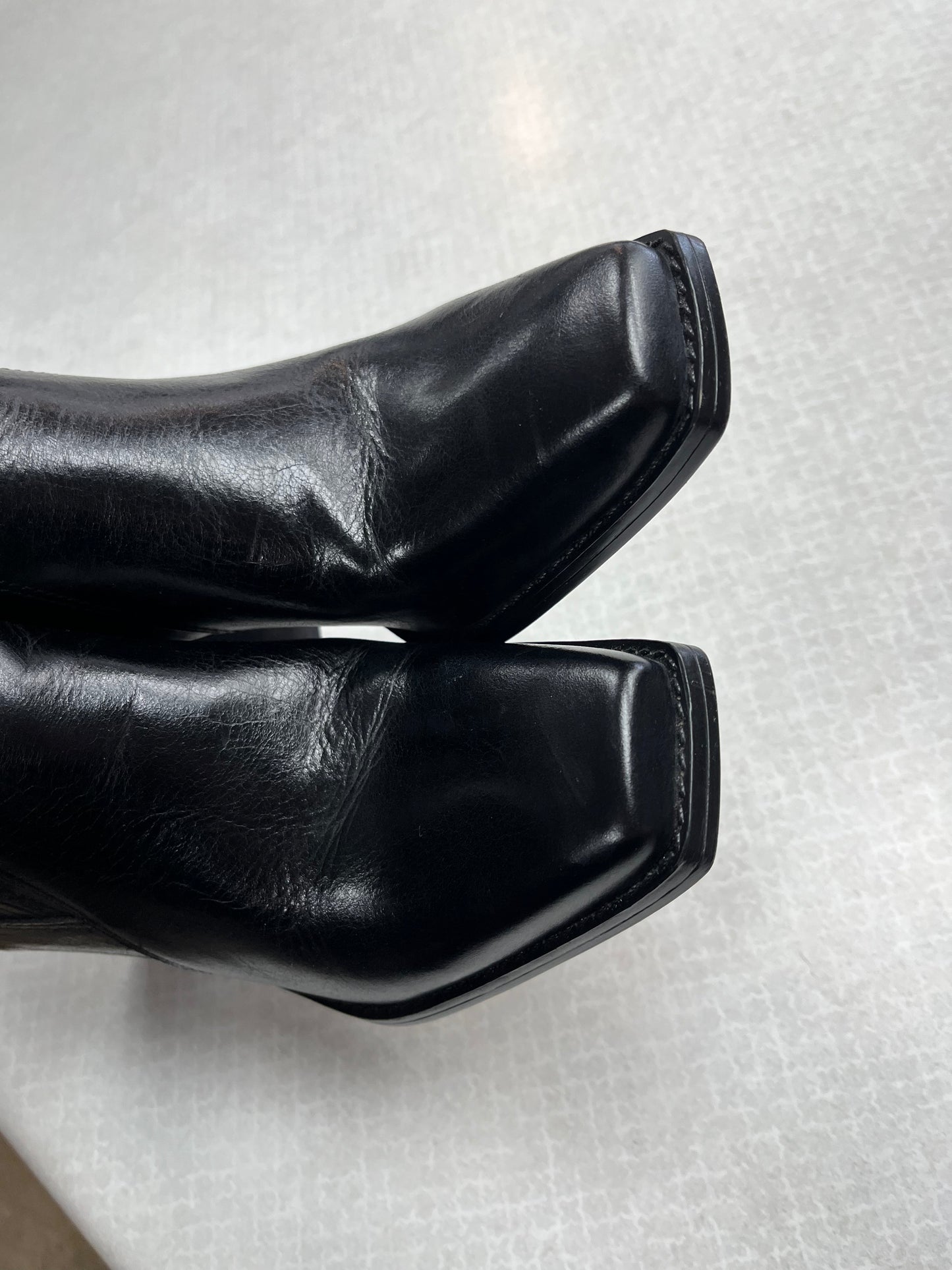 Boots Ankle Heels By Vince Camuto In Black, Size:6