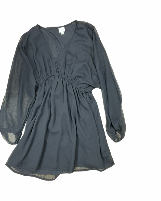 Dress Casual Midi By A New Day In Black, Size:S