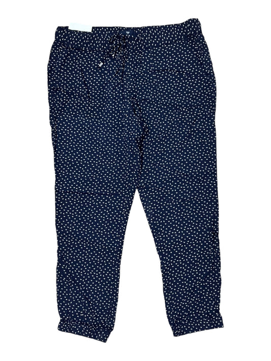 Pants Lounge By Gap In Blue & White, Size:M