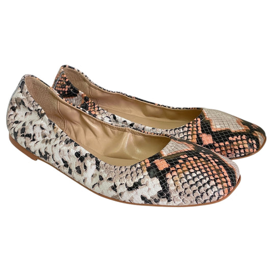 SHOES FLATS by VINCE CAMUTO In SNAKESKIN PRINT, Size: 10