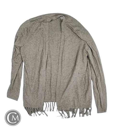 Cardigan By Chicos In Taupe, Size: M