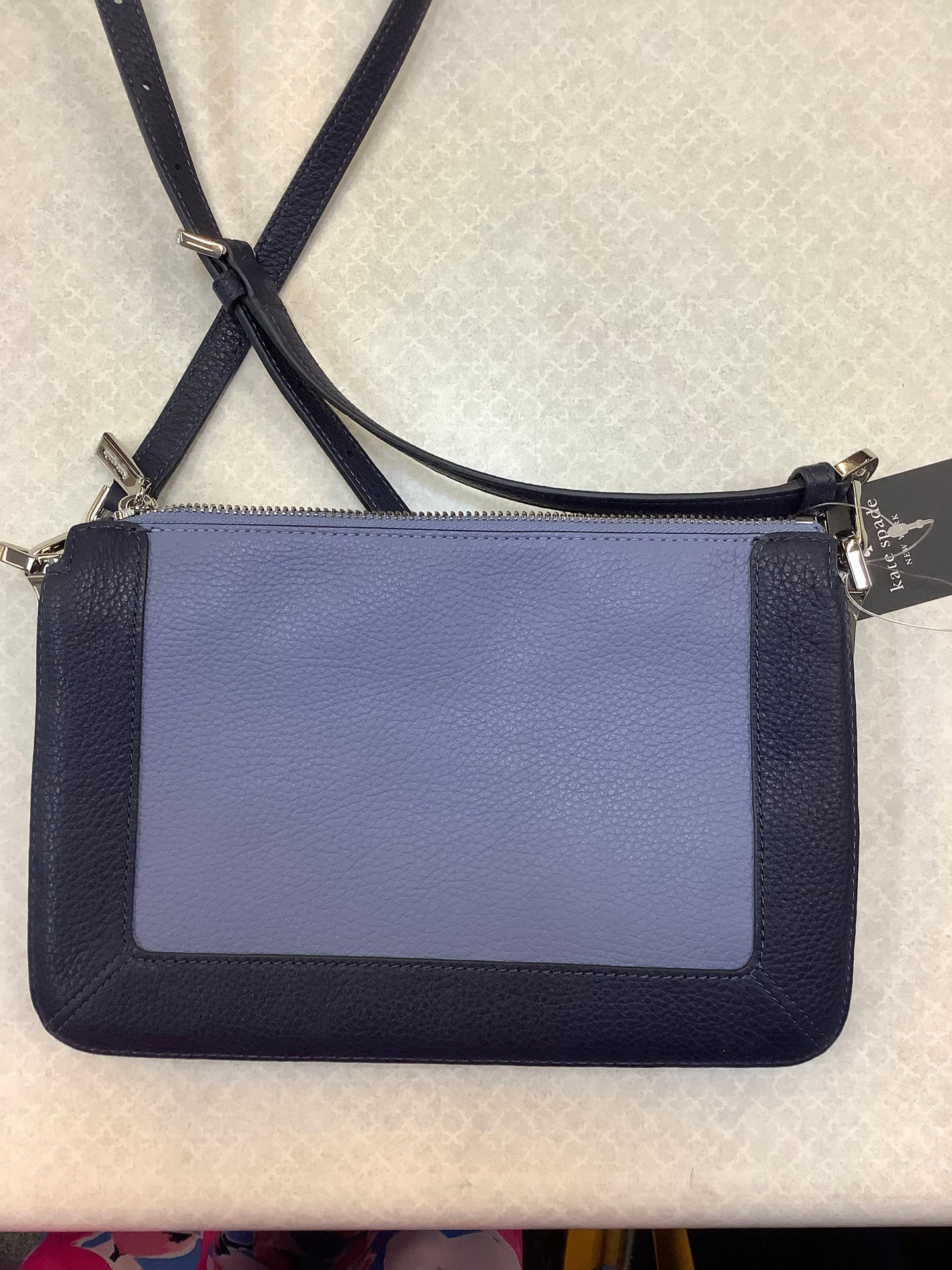 Crossbody Designer By Kate Spade In Blue, Size:Medium