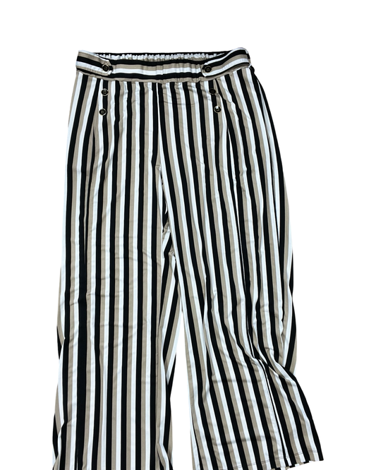 Pants Dress By Robert Louis In Black & Tan, Size:Xl