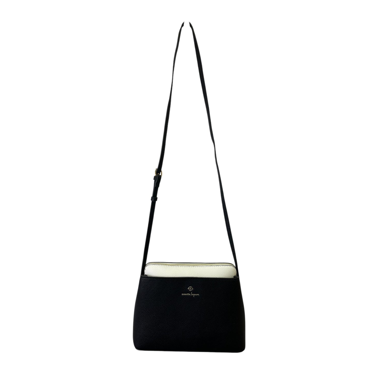 Handbag Leather By Nanette Lepore In Black, Size:Medium