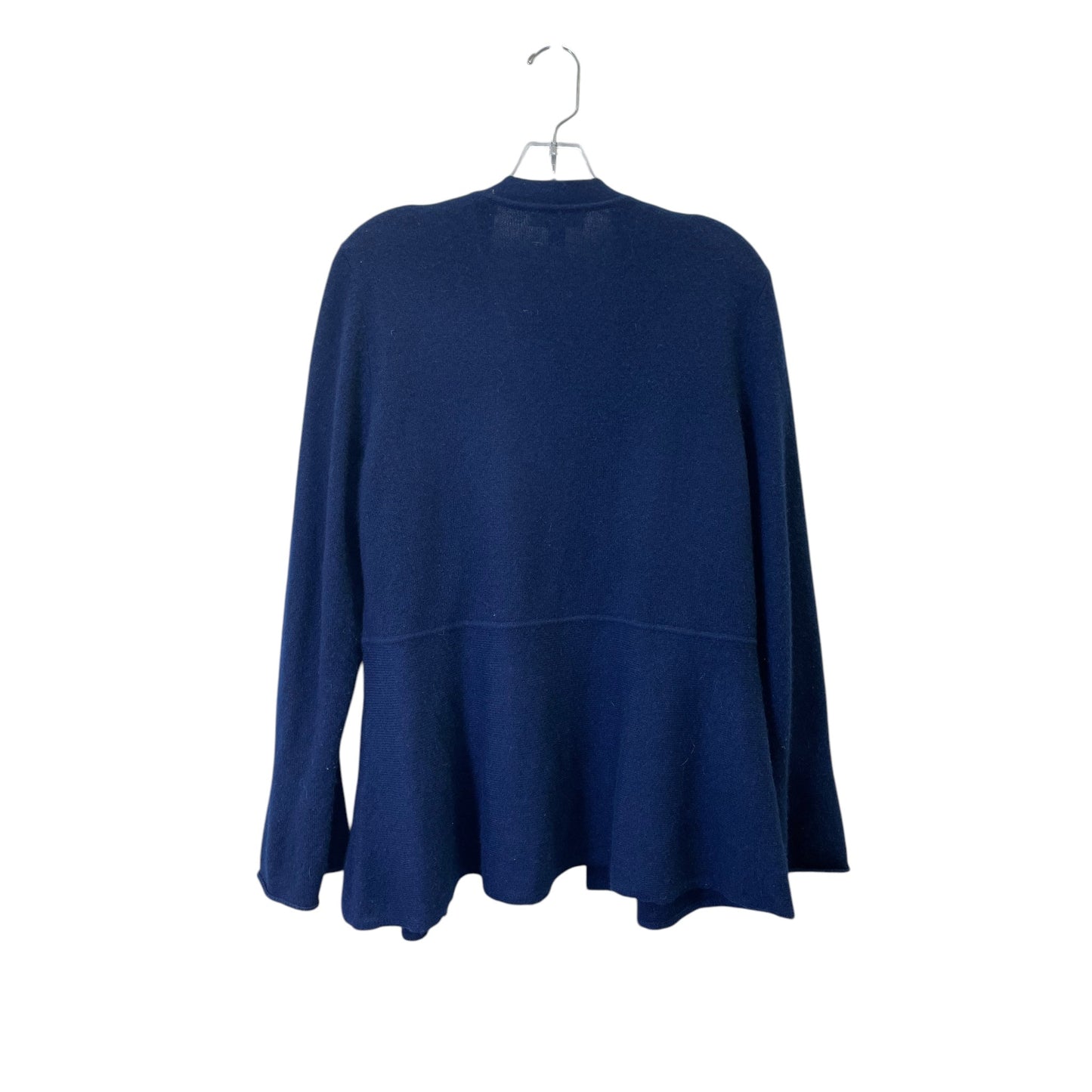 Sweater Cardigan Cashmere By Charter Club In Blue, Size:L