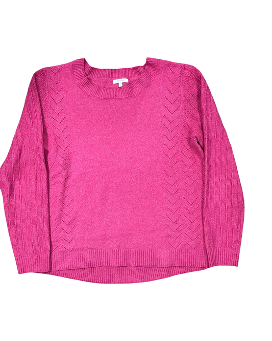 Sweater By Maurices In Pink, Size:Xl