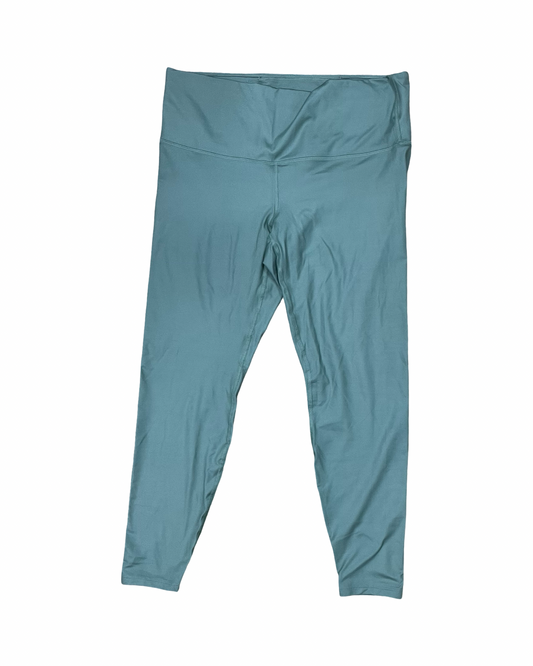 Athletic Leggings By All In Motion In Green, Size:1X