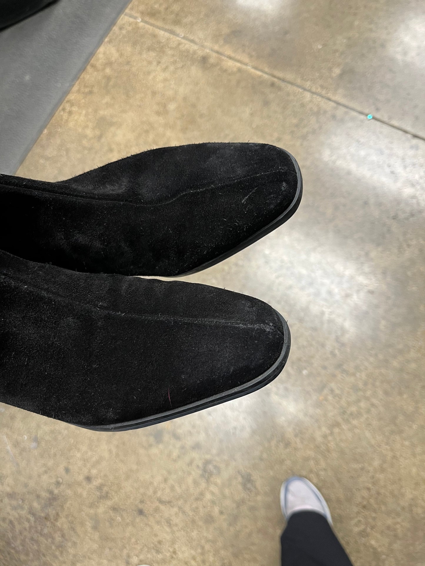 Boots Luxury Designer By Ferragamo In Black, Size:7