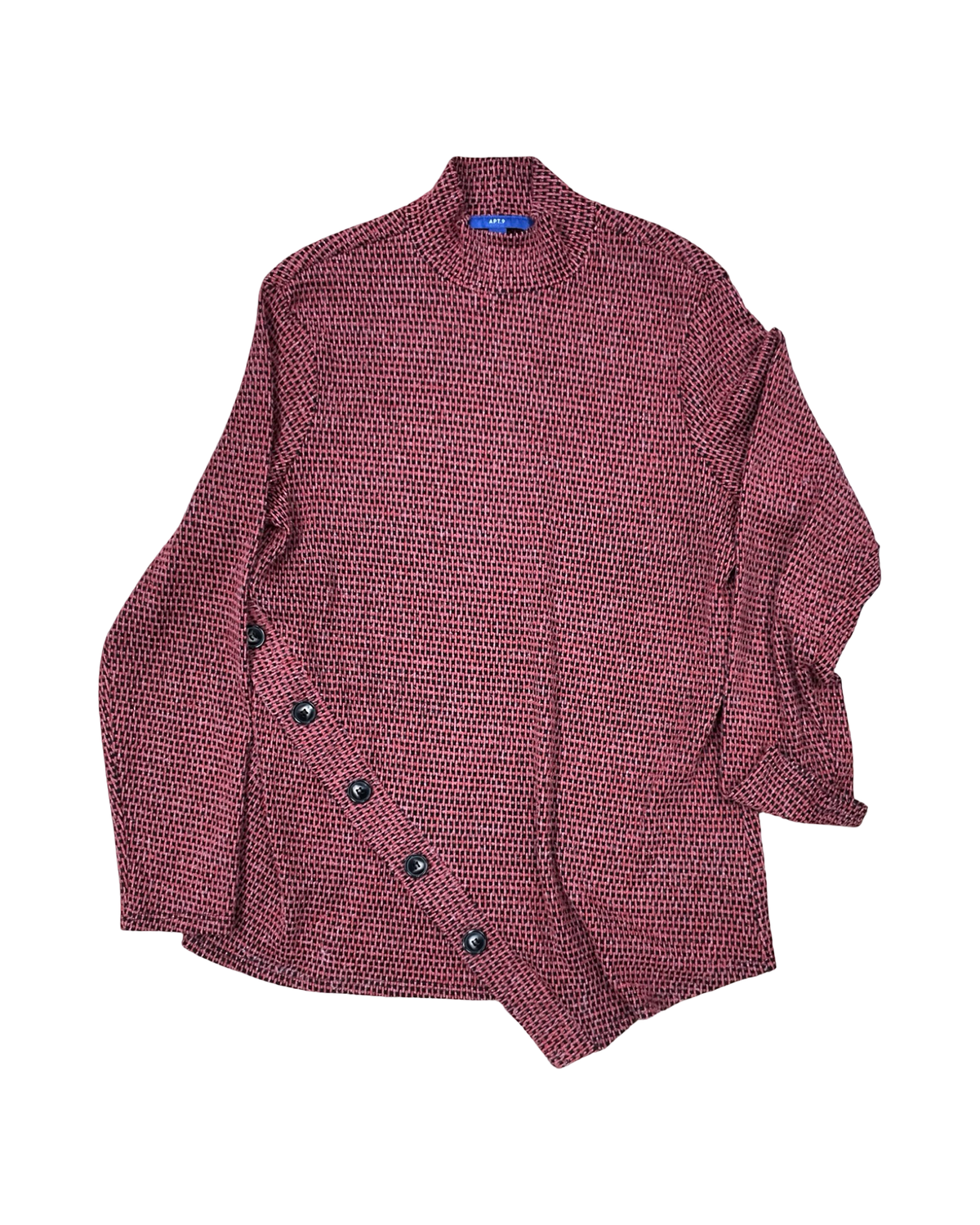 Sweater By Apt 9 In Red, Size:L