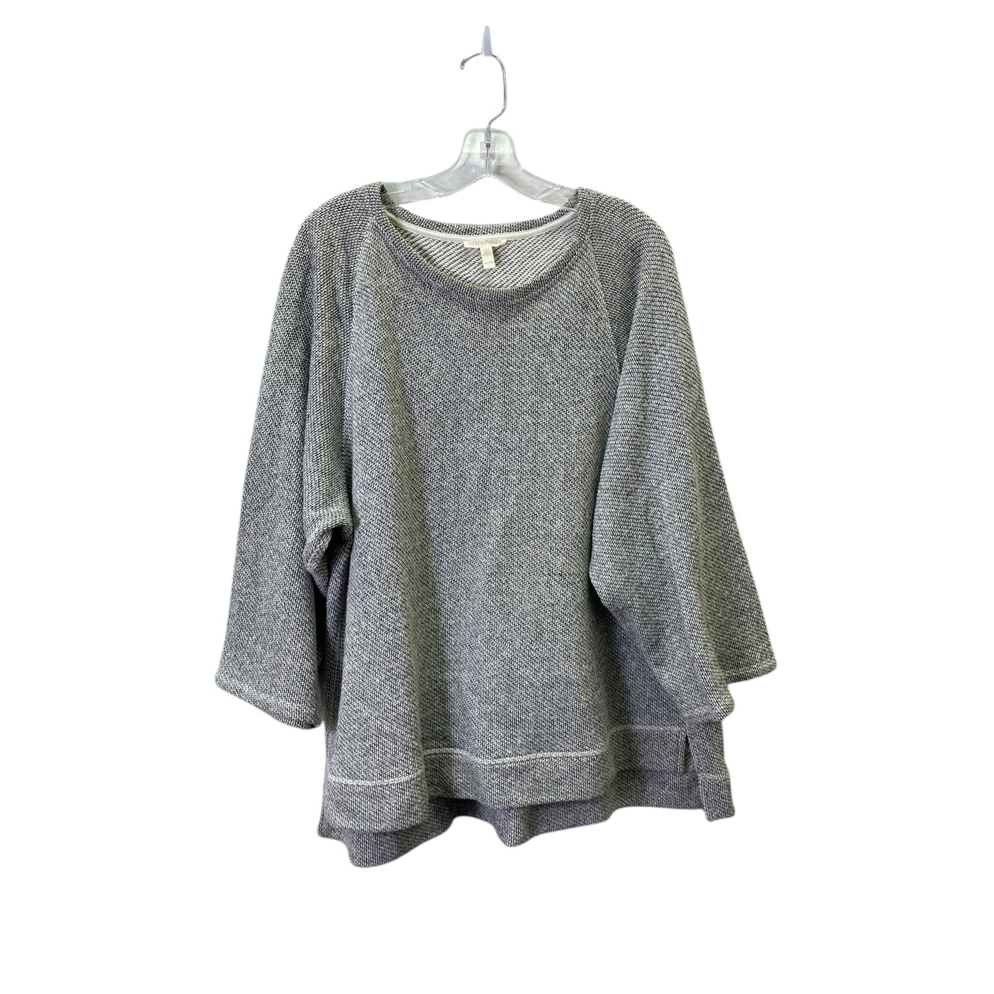 Top Ls By Eileen Fisher In Black & White, Size:Xl