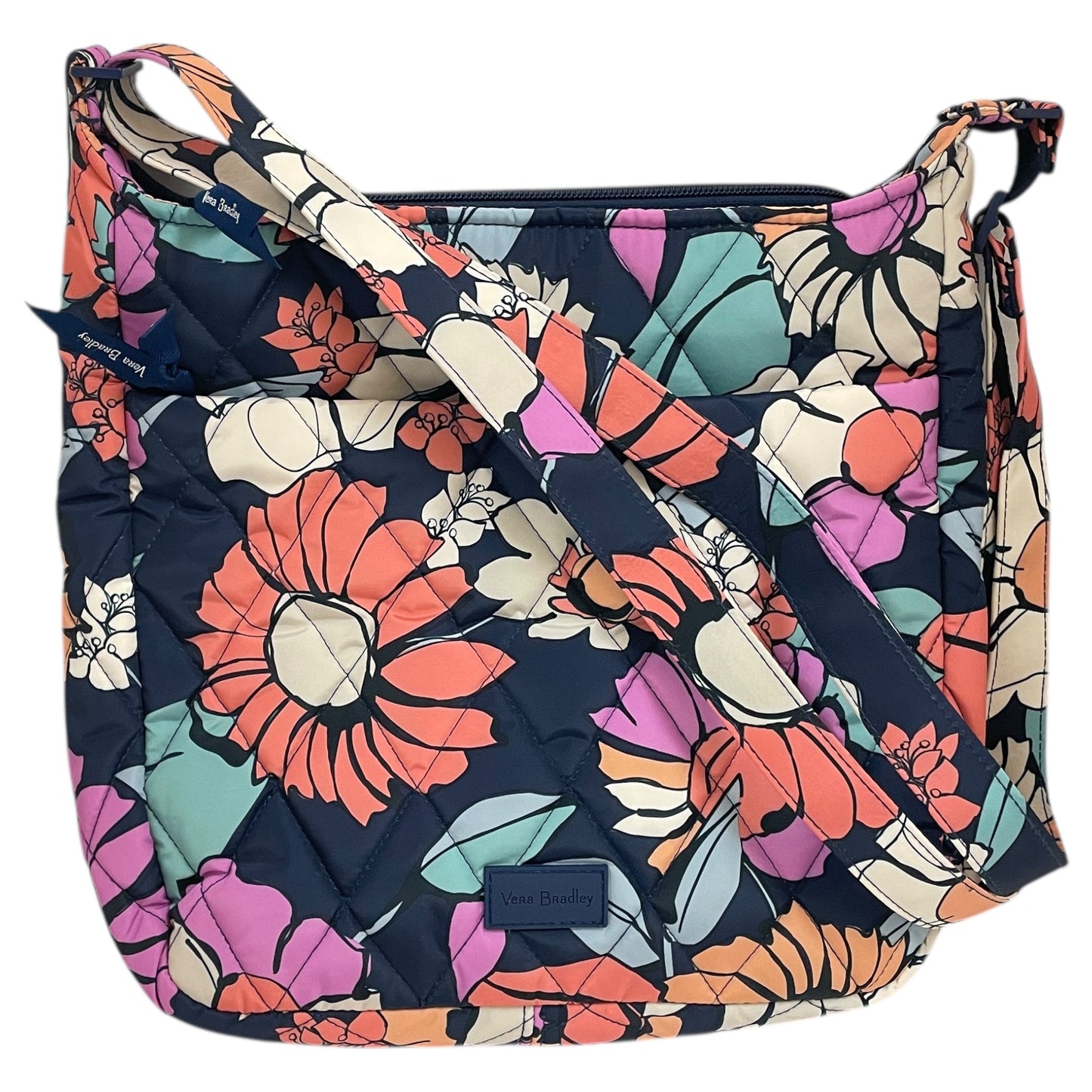 Crossbody By Vera Bradley In Floral Print, Size:Medium