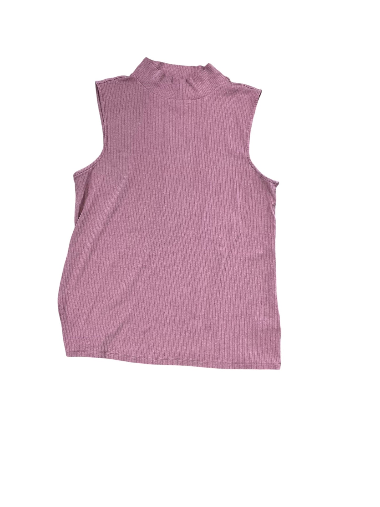 Top Sleeveless By Ana In Pink, Size:1X