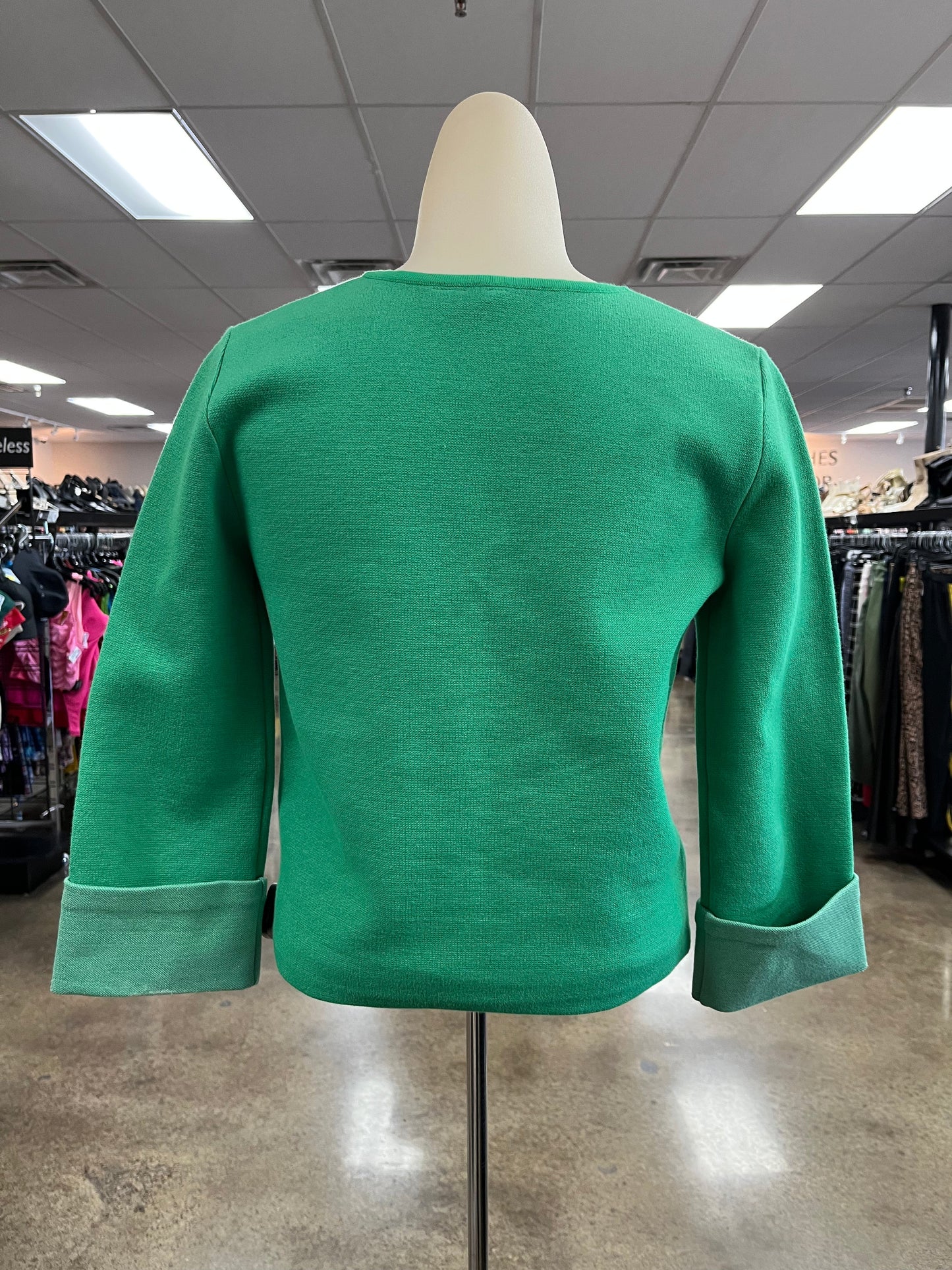 Sweater By Moth In Green, Size:Xs