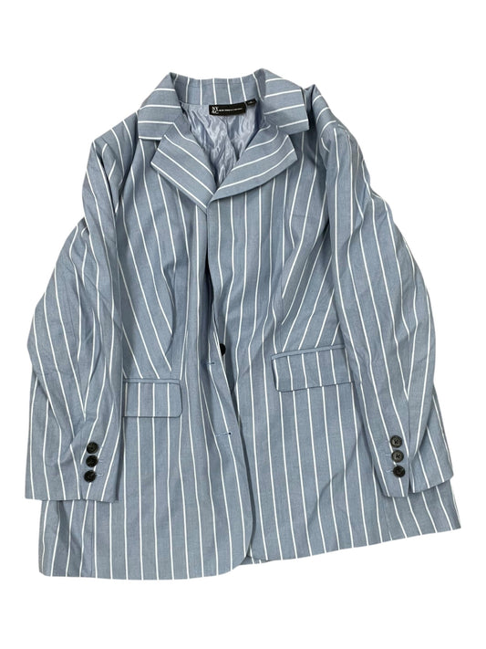 Blazer By New York And Co In Blue, Size:1X