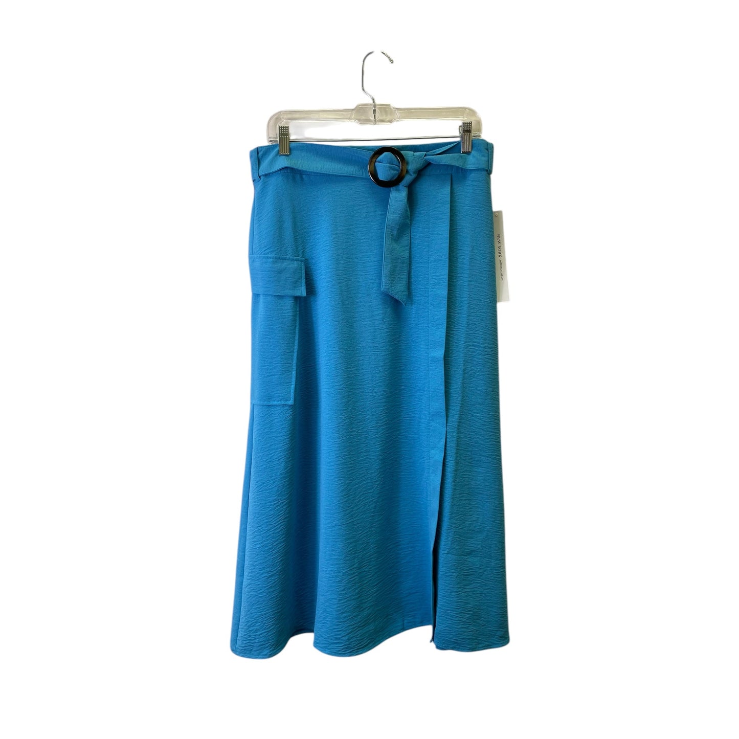 Skirt Maxi By New York And Co In Blue, Size:M
