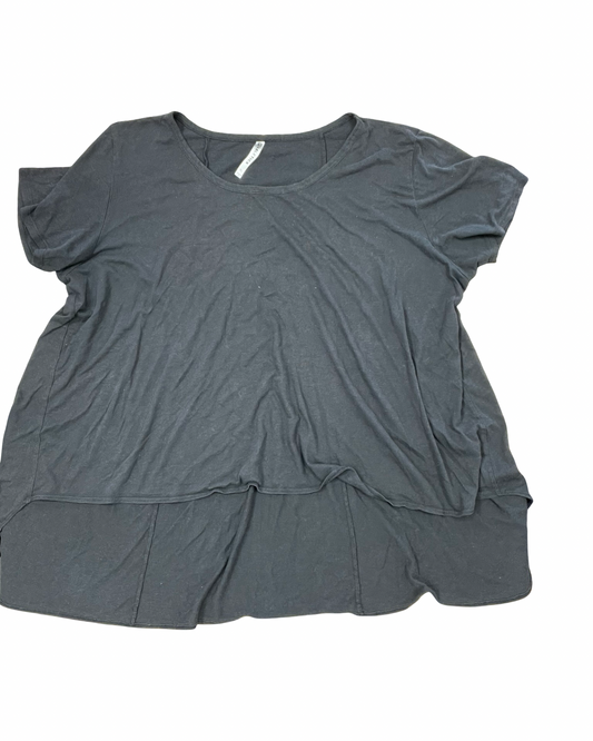 Athletic Top Ss By Fabletics In Black, Size:Xl