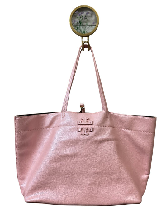 Tote Designer By Tory Burch In Pink, Size:Large
