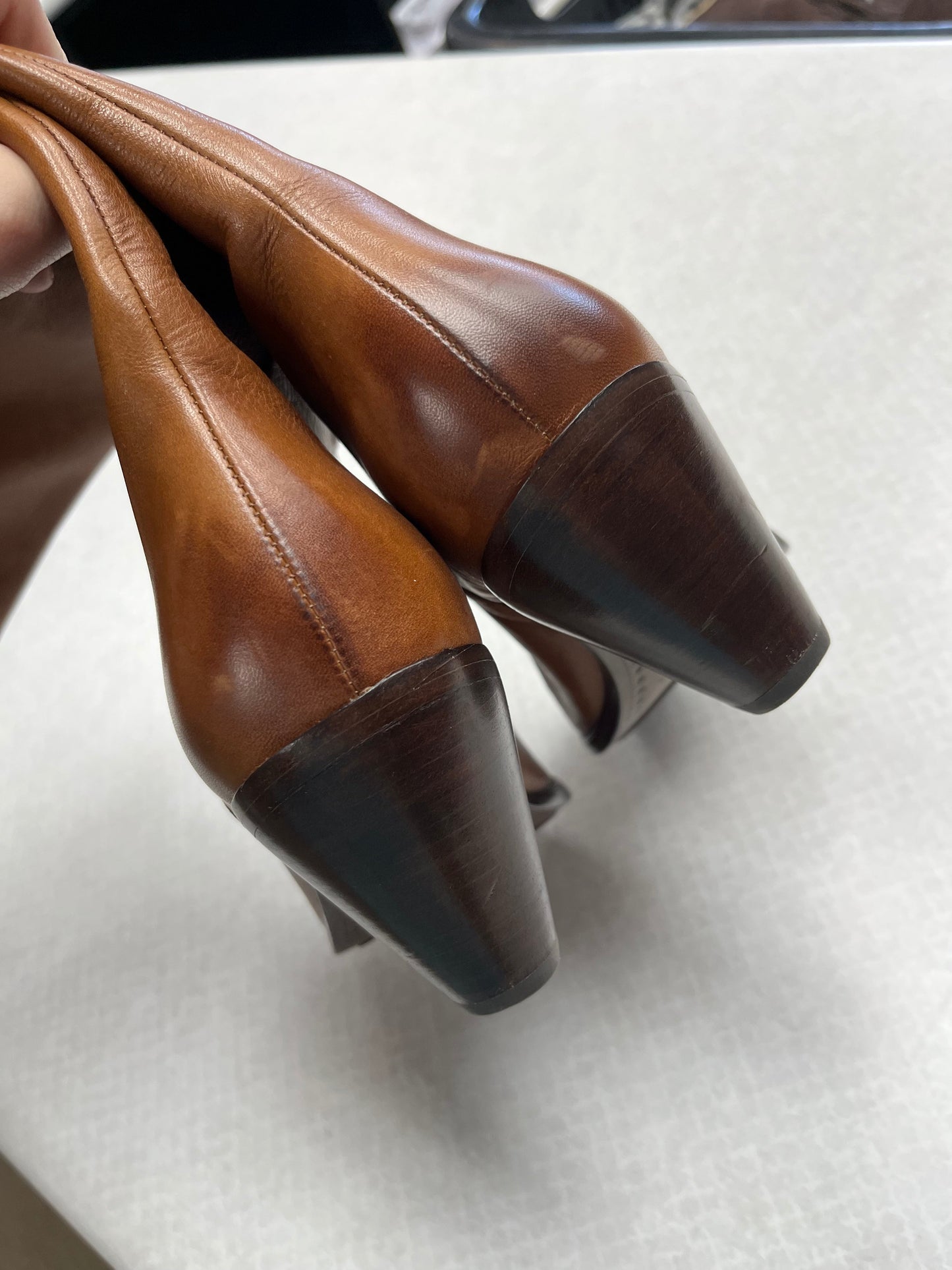 Boots Designer By Frye In Tan, Size:8