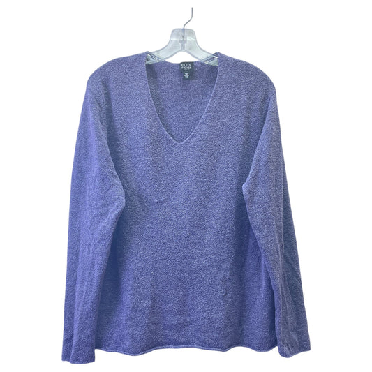 Top Ls By Eileen Fisher In Purple, Size:2X