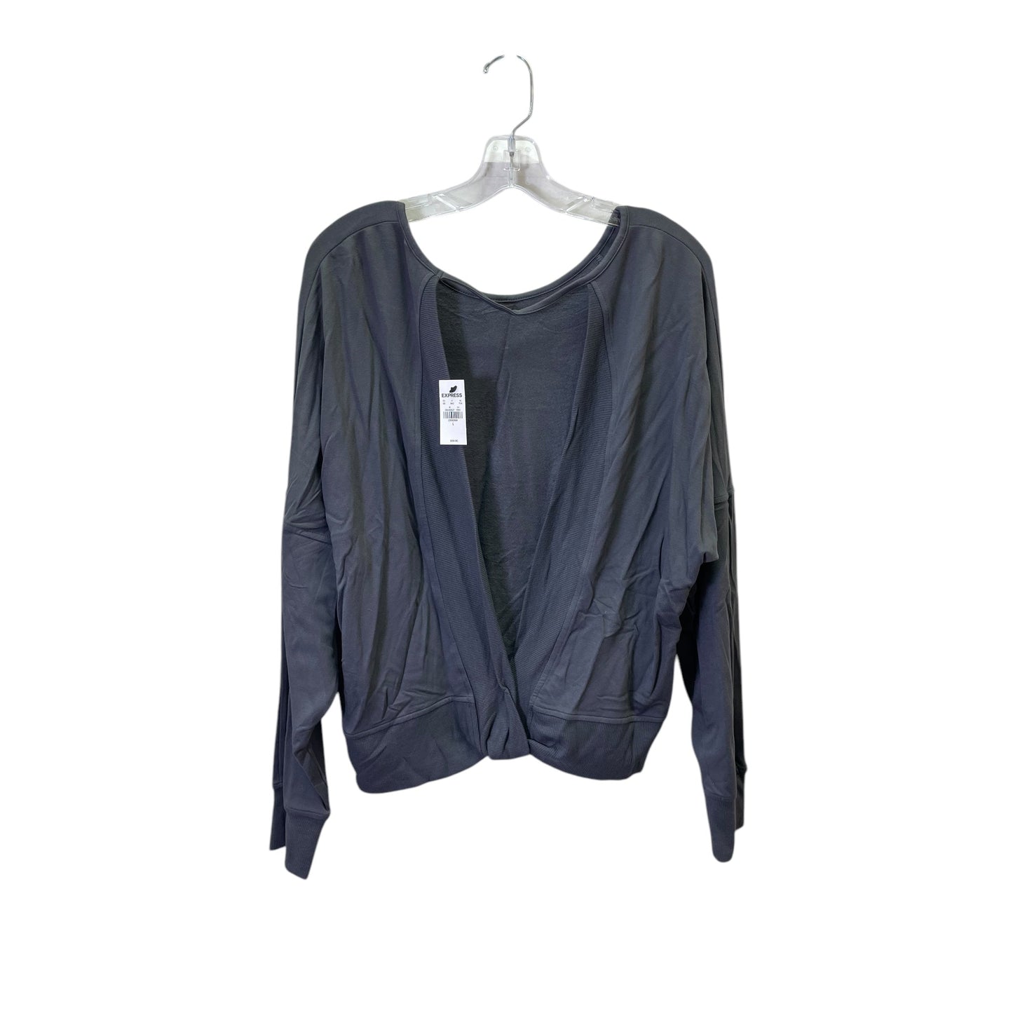 Top Ls By Express In Grey, Size:L