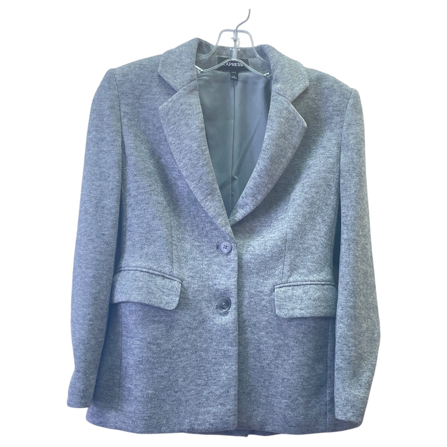 Blazer By Express In Grey, Size:Xsp