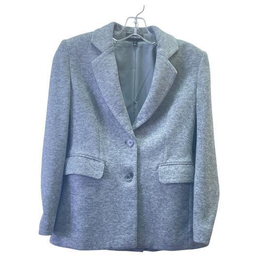 Blazer By Express In Grey, Size:Xsp