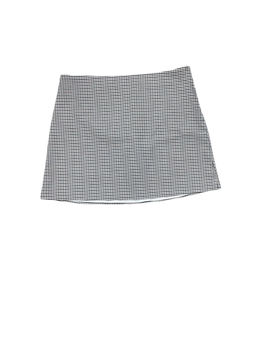 Skirt Mini & Short By H&M In Black & Tan, Size:8