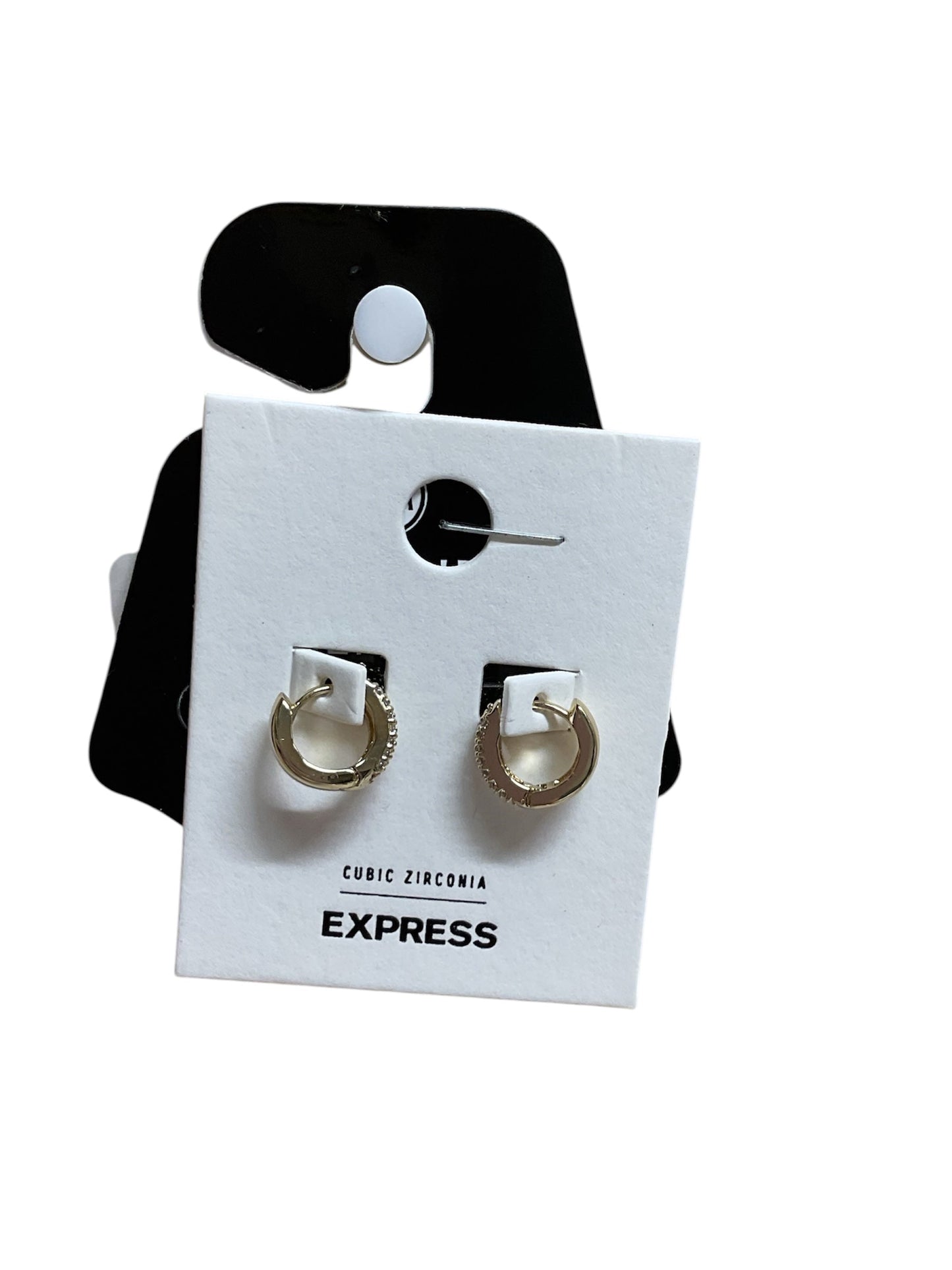 Earrings Hoop By Express In Gold