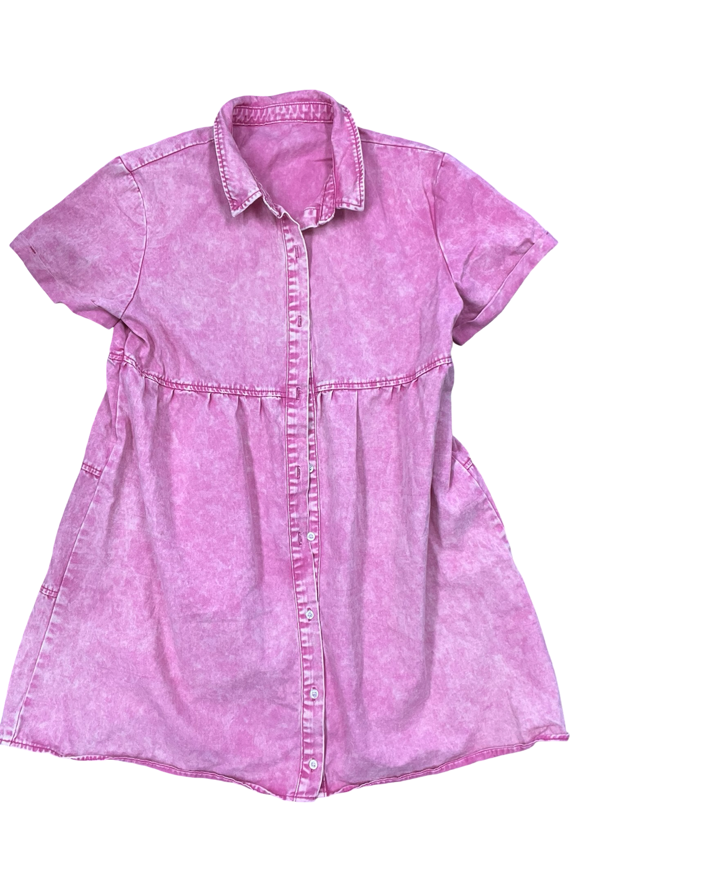 Dress Casual Midi By Clothes Mentor In Pink, Size:Xl